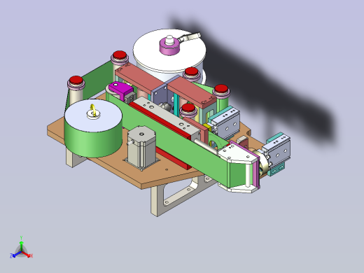 TB贴标模组3D图纸