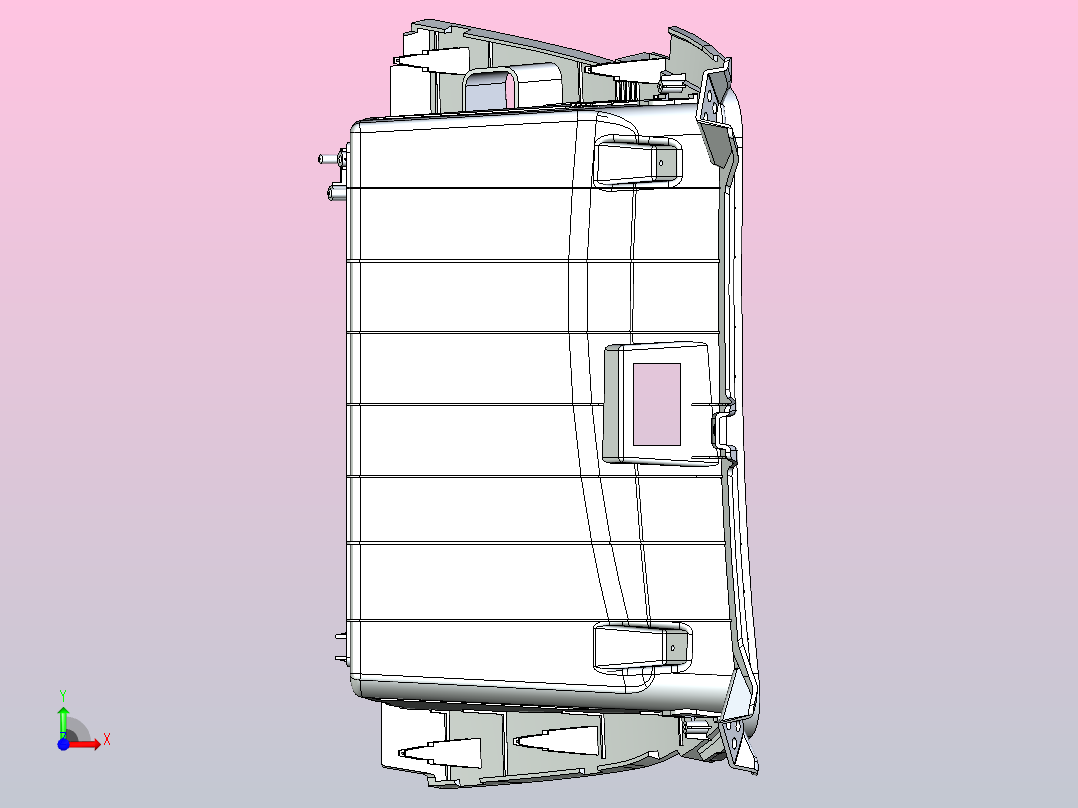 储物托架IX-05306231前视图