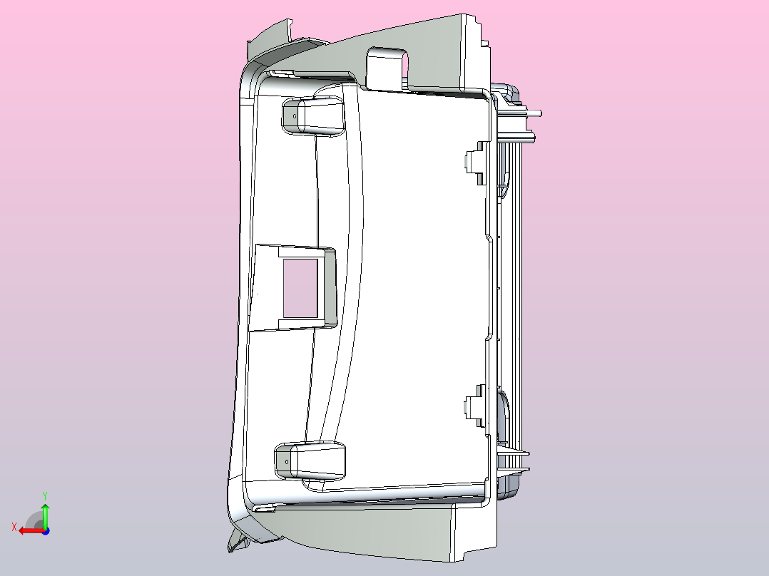 储物托架IX-05306231后视图