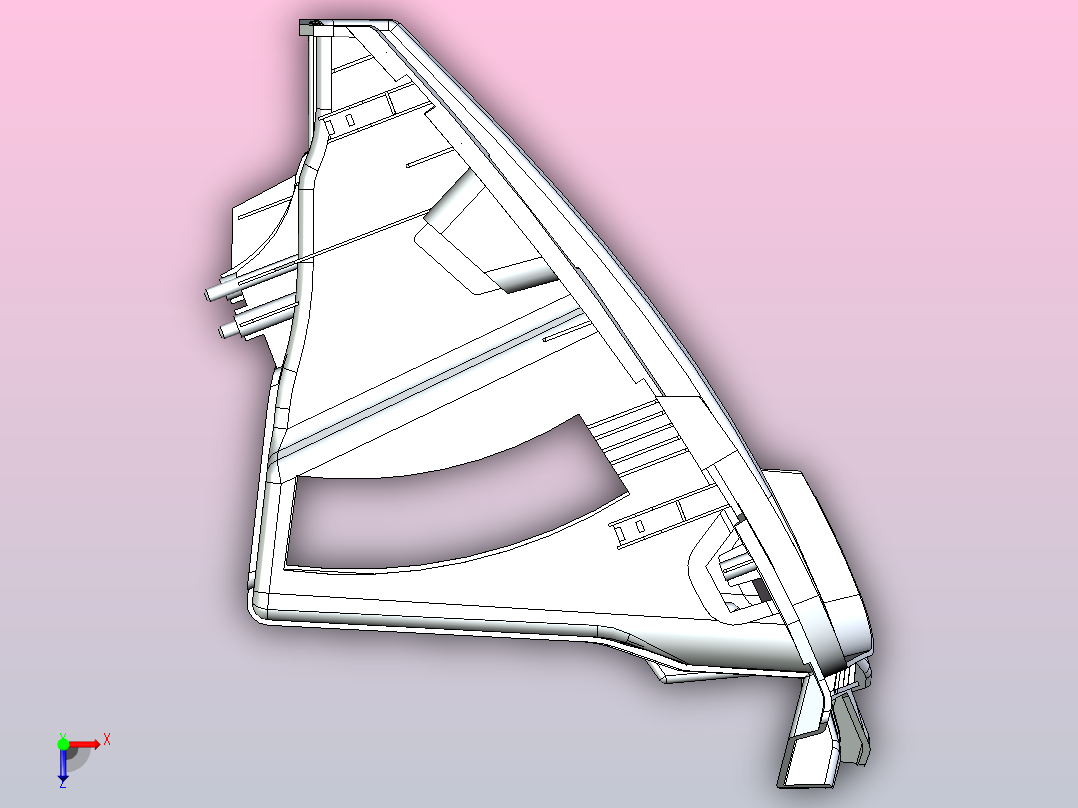 储物托架IX-05306231俯视图