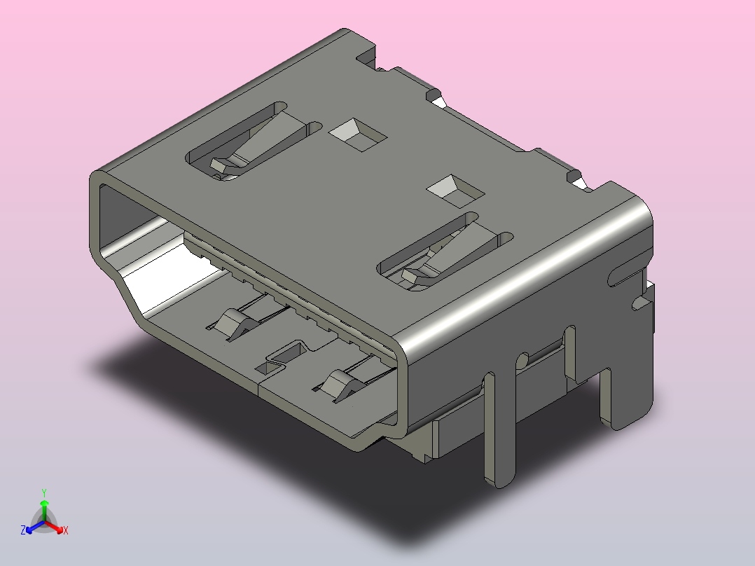 高清晰度多媒体接口（High Definition Multimedia Interface，HDMI）是一种数字化视频  音频接口技术正等轴测图