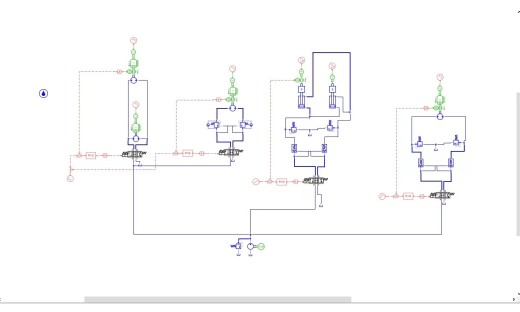基于amesim水下清淤机器人的液压仿真（CAD+说明书+仿真）缩略图