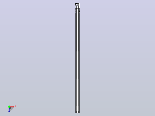 皮带直线轴半封闭可选导轨TPA-HNB-105D-90-L2650-ML-C-P20-N3俯视缩略图