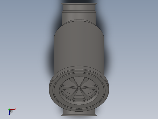 DGX09Y型卡式过滤器[DGX09-DN100]俯视缩略图
