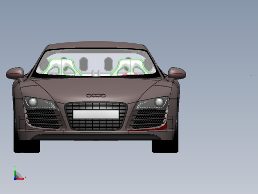 R8模型3D图纸前视缩略图