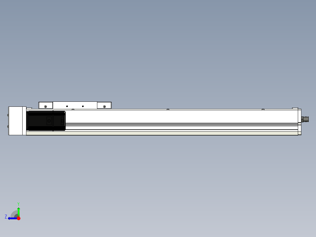 Toyo东佑达直线模组-ECH17-550-BL-400W右视图