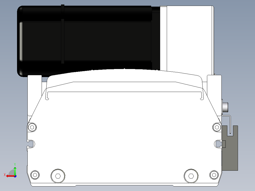 Toyo东佑达直线模组-ETB17-100-LU-C4反新上蓋后视图