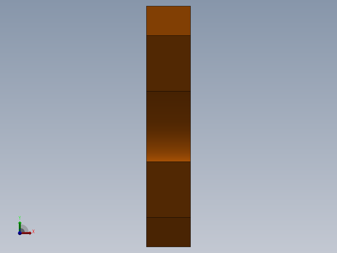 SW建模练习题-exercise 111前视图