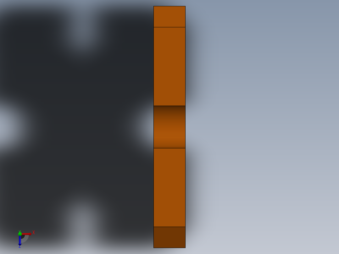 SW建模练习题-exercise 111俯视图