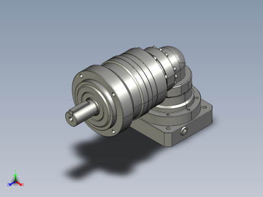 多摩川行星减速机TLR-070-L2-14BK14（45度）