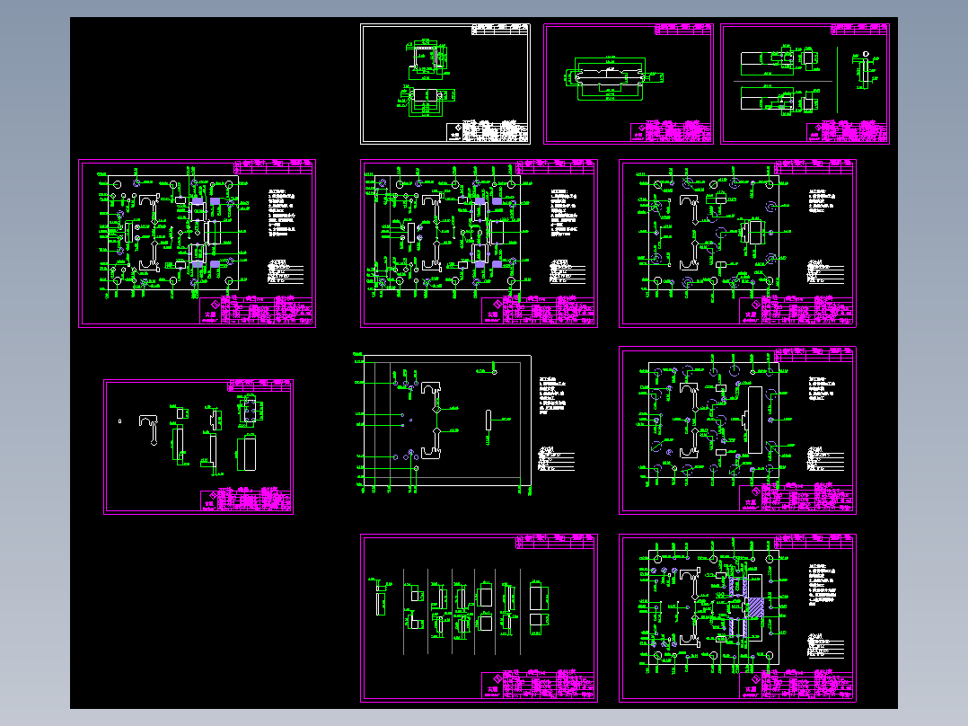 多家公司五金模具图158 套