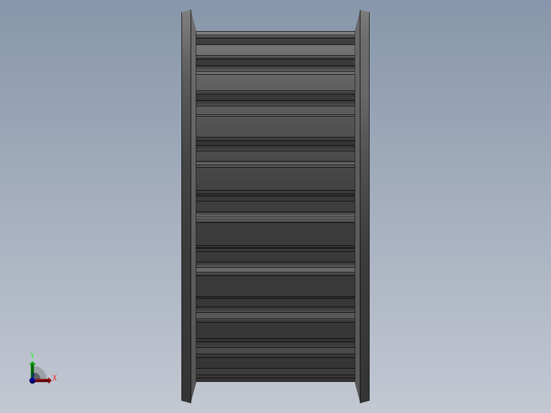 同步带轮L型20齿前视图