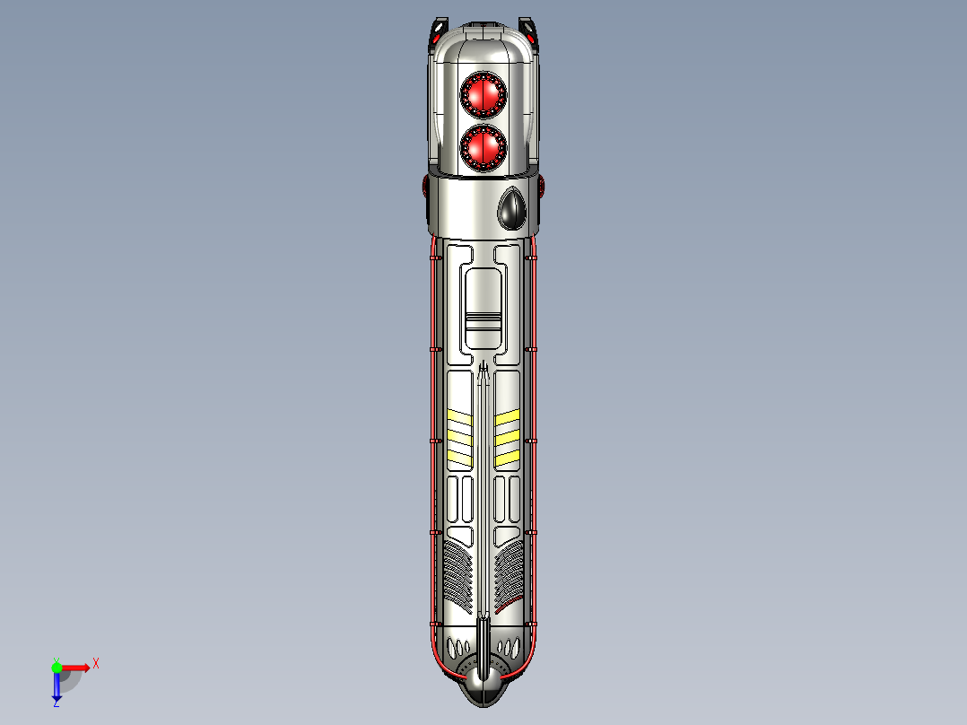 柴油火车俯视图