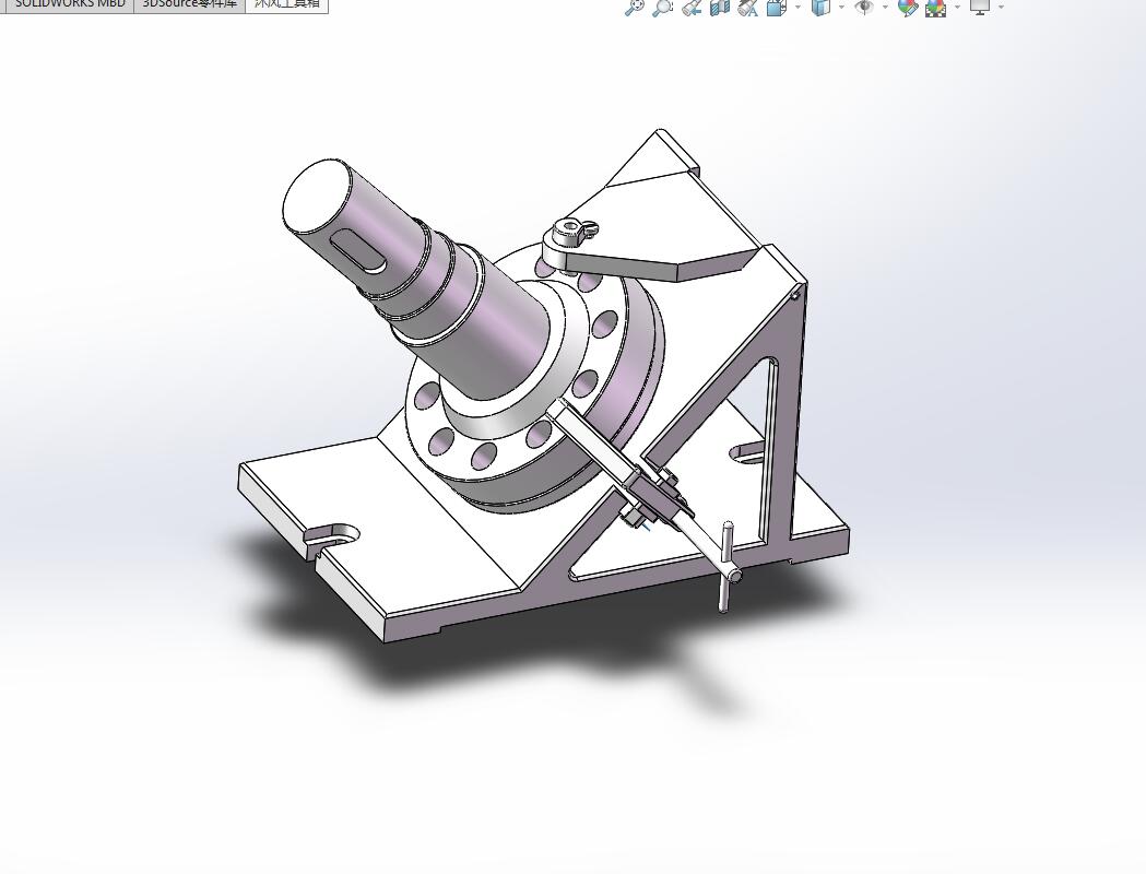 输出轴加工工艺及钻2-φ8孔夹具设计【含三维proe和SolidWorks】
