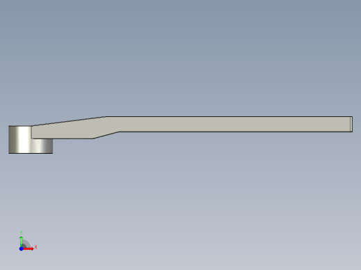 管道手动球阀-水管开关阀-手动阀门User Library-Flange C300DN100_DN80~100Handle前视缩略图