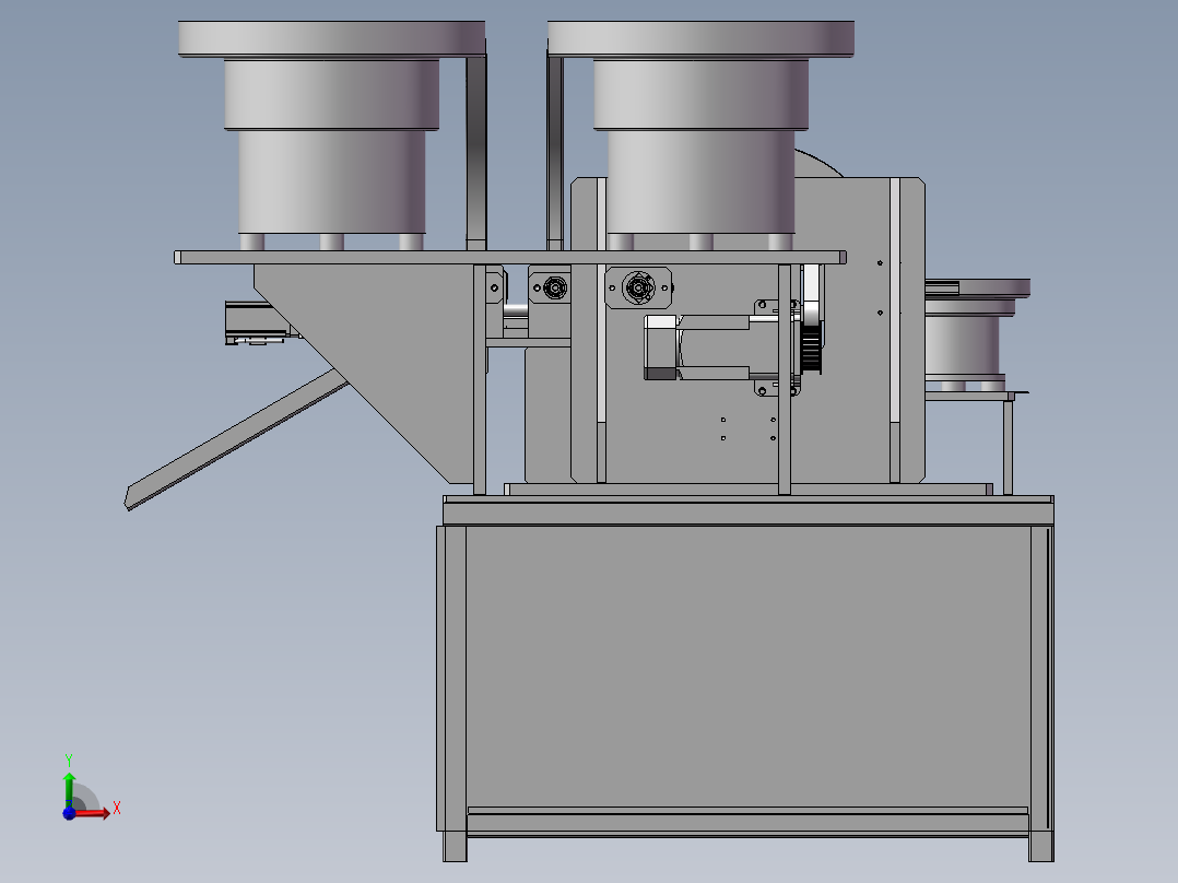 直流电机换相器装配机前视图