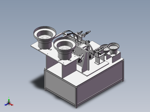 直流电机换相器装配机正等轴测缩略图