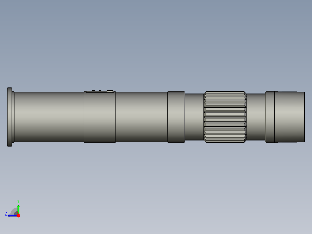 平行光管右视图