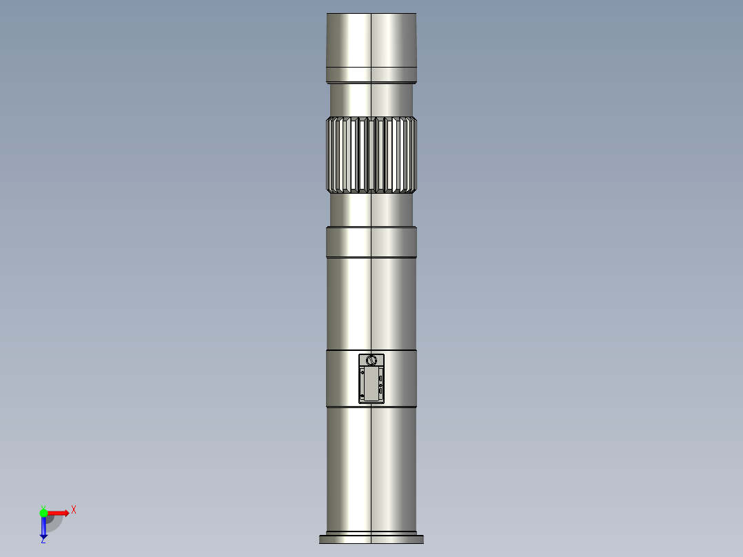 平行光管俯视图