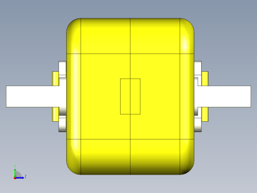 直流电机左视缩略图
