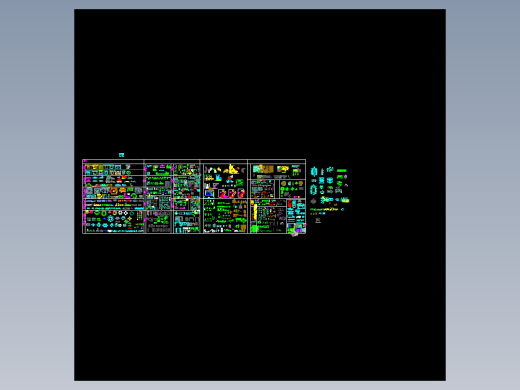 CAD室内设计装饰图块CAD家具图库图块大全