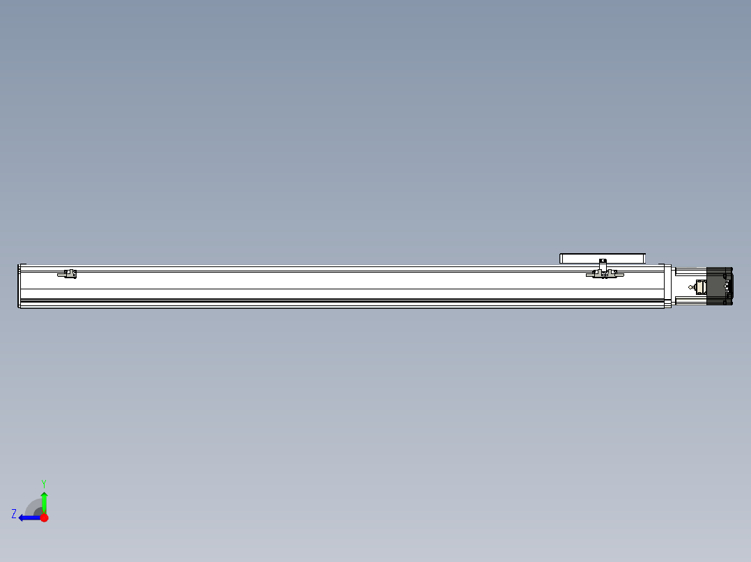 丝杠滑台-全封闭-EC17-Lx-C-S1100-BC-P75-D3右视图