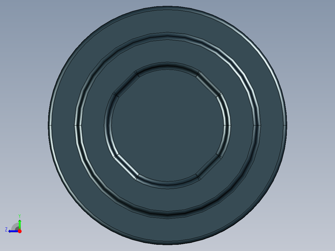 乐高机械组车桥-6587 Black Technic Axle 3 with Stud.STEP右视图