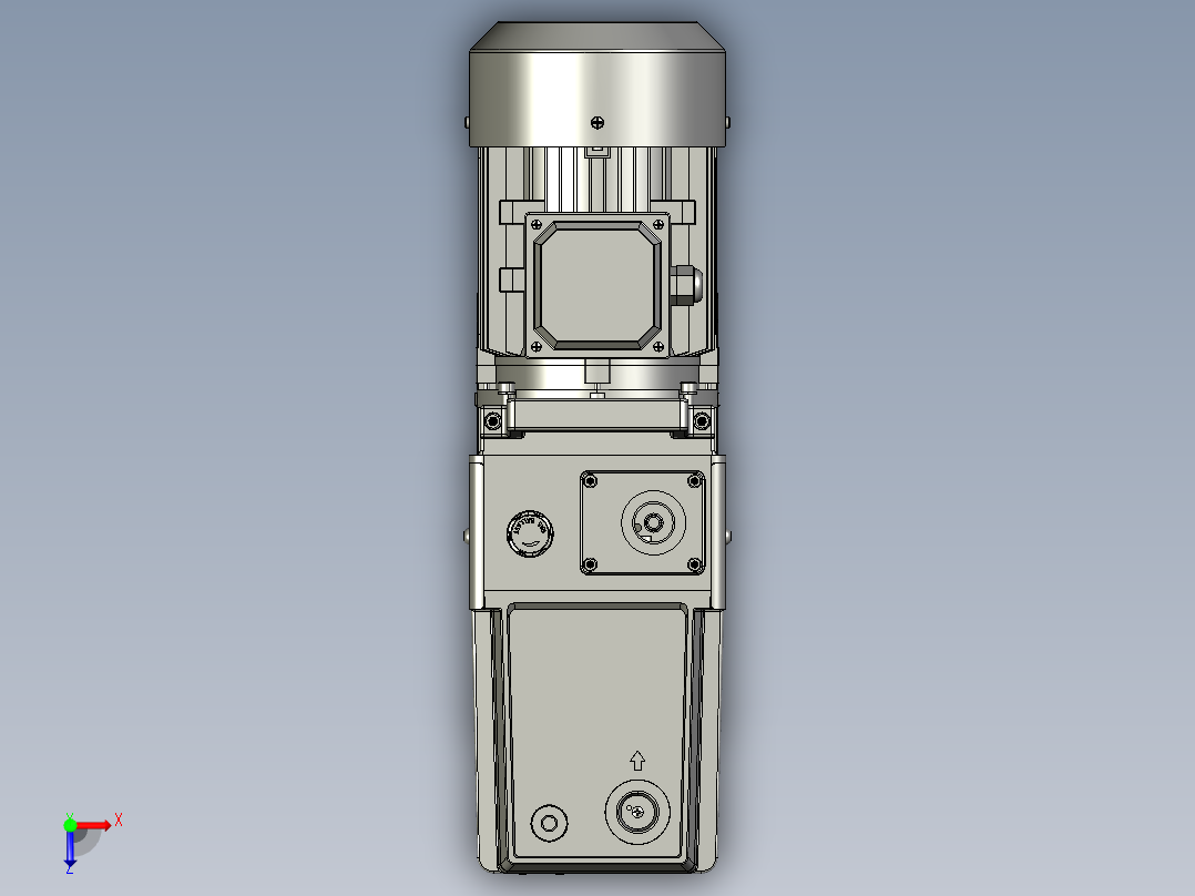 真空泵-DRV16俯视图