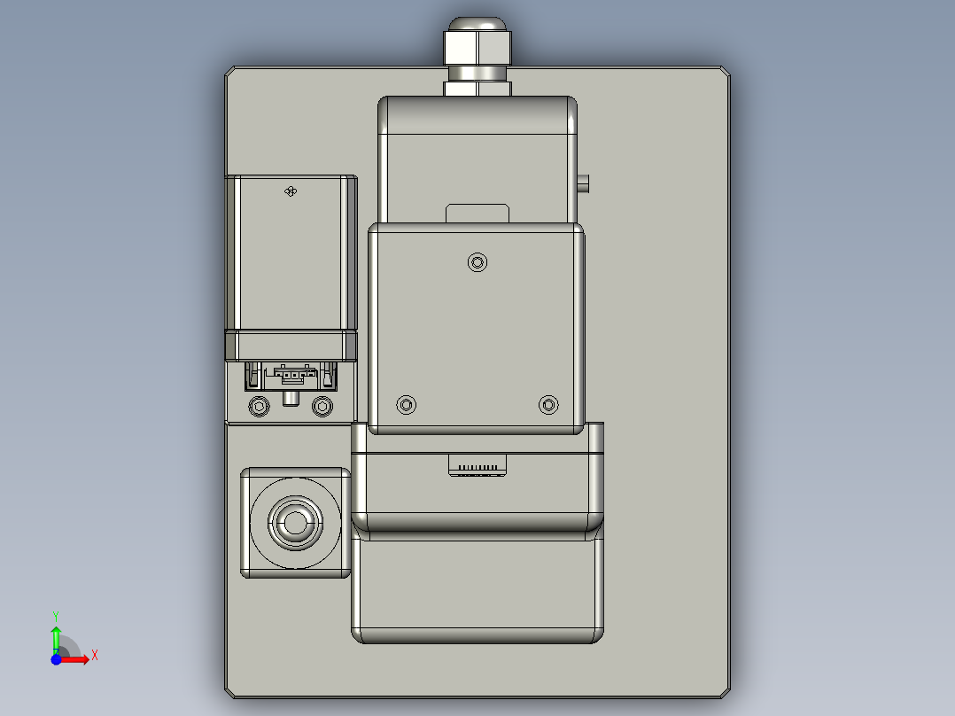 PCB测试仪- PoStep25-256前视图