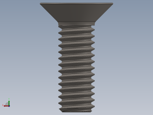 Screw_ISO_10642_M4x12_A2.SLDPRT后视缩略图