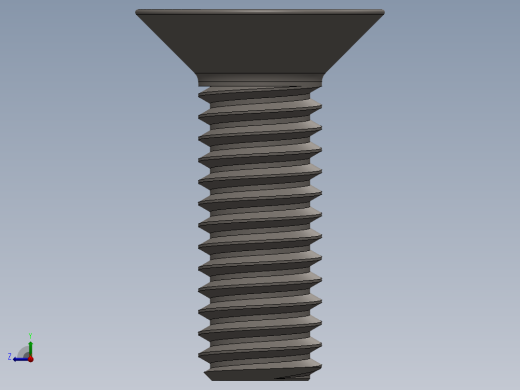 Screw_ISO_10642_M4x12_A2.SLDPRT右视缩略图