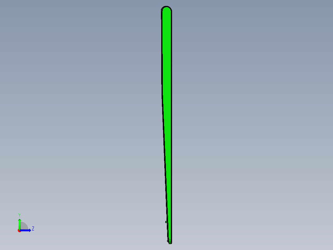 THINKPAD电脑键盘外壳钻网孔程序模型左视图