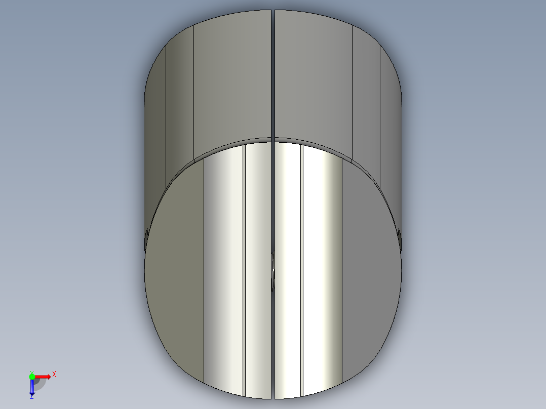 43系列45度外接头.STEP俯视图