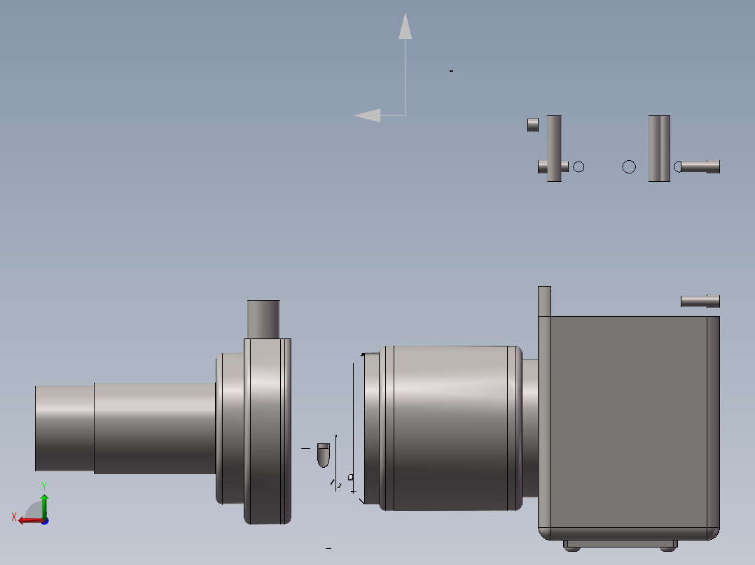 BB-2D 光学系统后视图