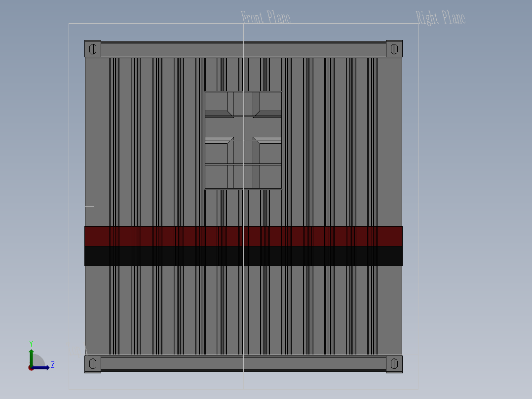 房子、建筑(180)左视图