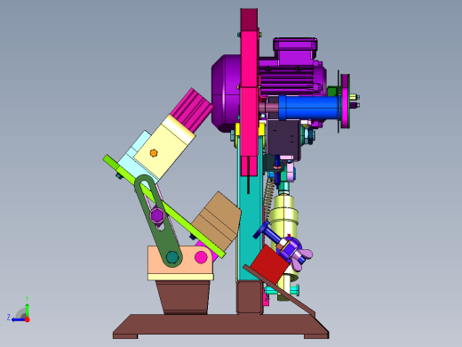 钢管切割角度可调切管机右视缩略图