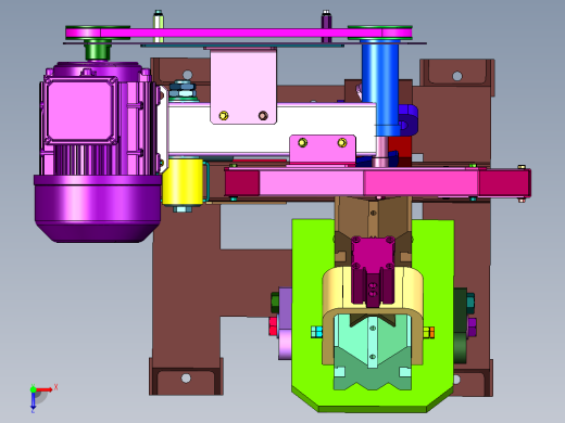 钢管切割角度可调切管机俯视缩略图