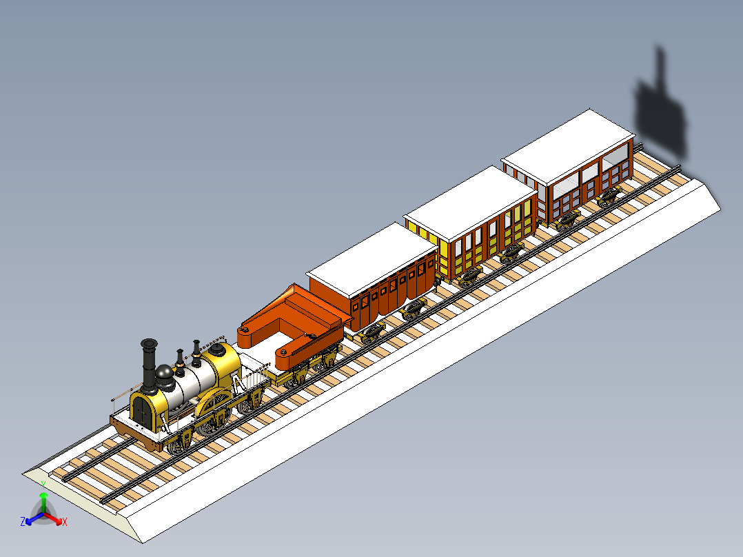 B2004700-蒸汽机车