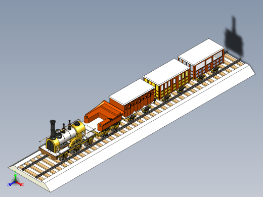 B2004700-蒸汽机车