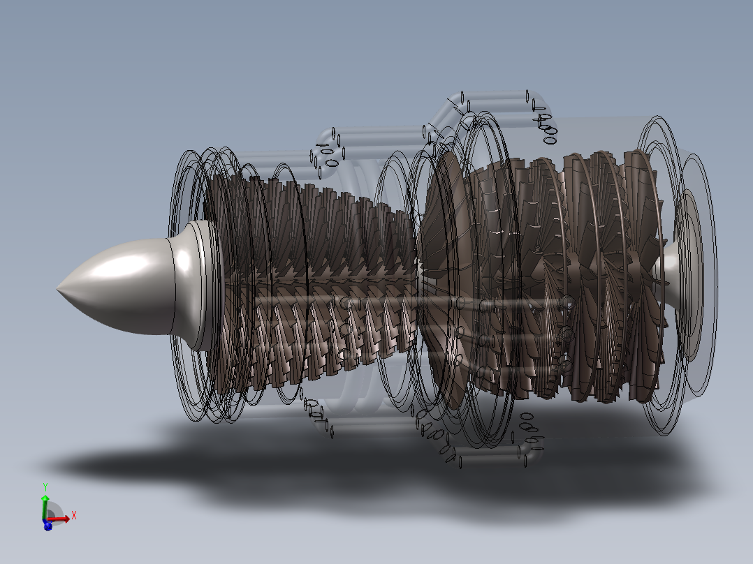 四尖曲面‘发动机