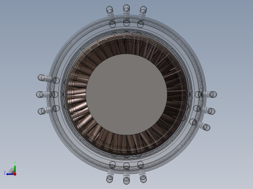 四尖曲面‘发动机右视缩略图