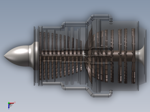 四尖曲面‘发动机俯视缩略图