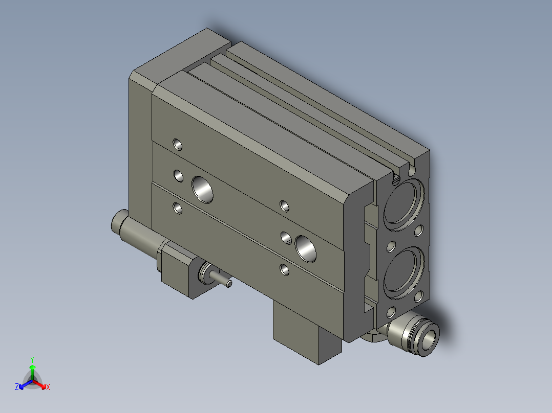 HLQL20X40SBS正等轴测图