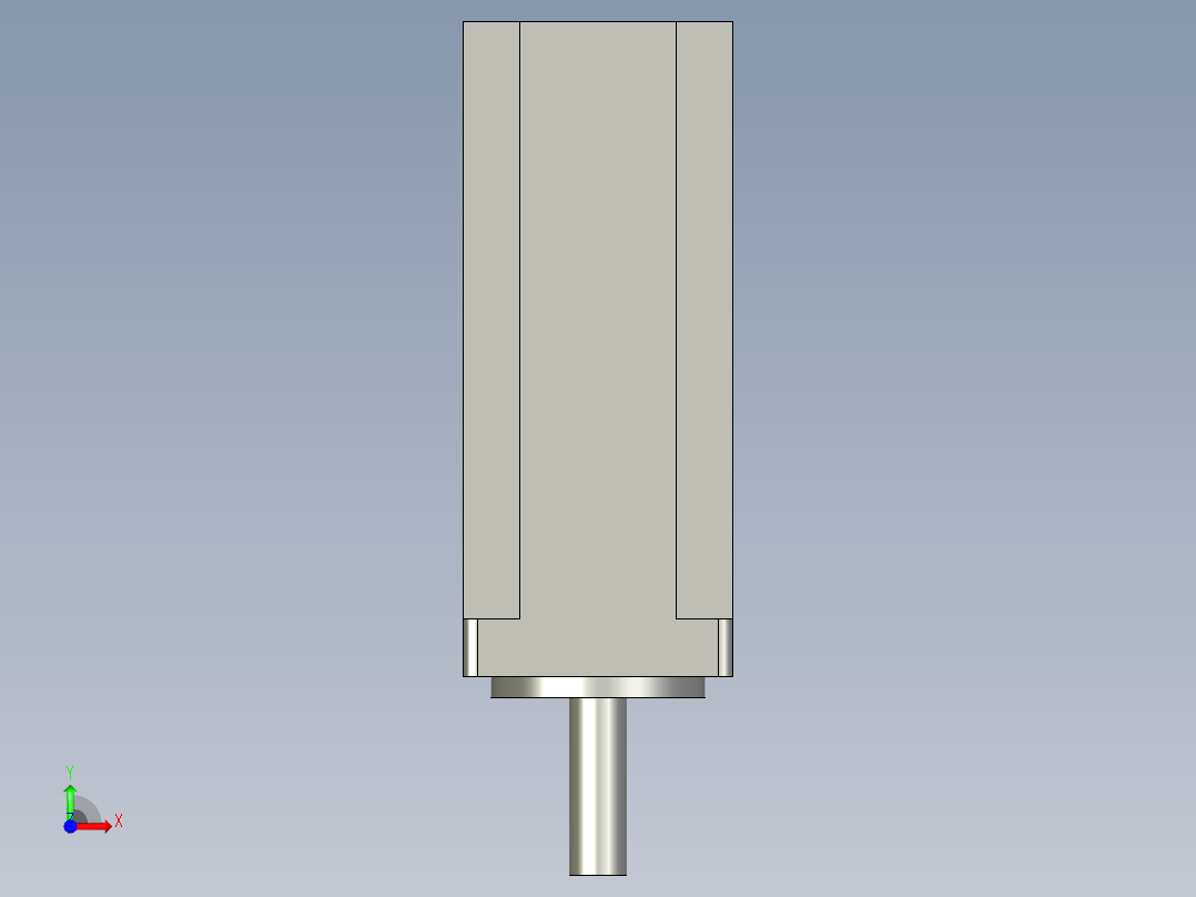 HD1909697-41-012200W电机前视图