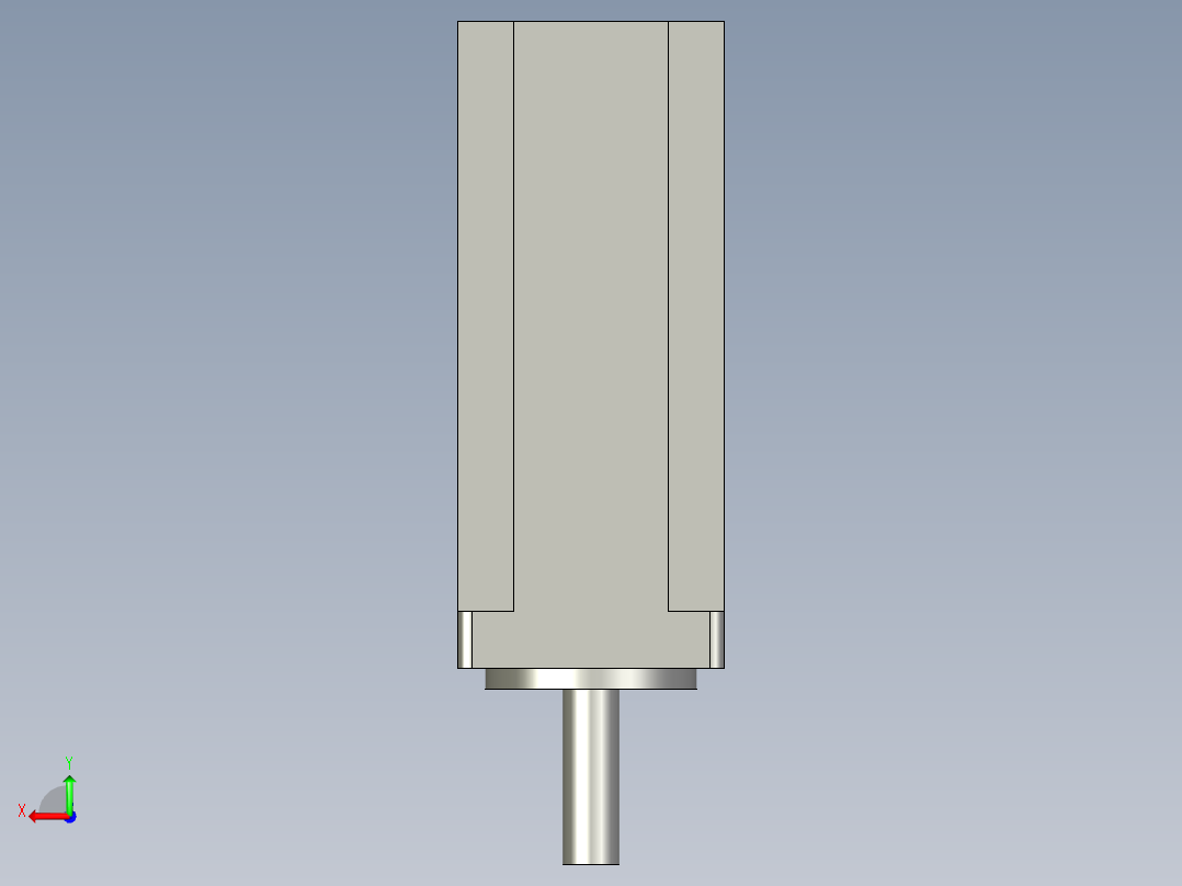 HD1909697-41-012200W电机后视图