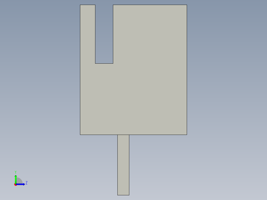 电控柜-HX-9插座左视图
