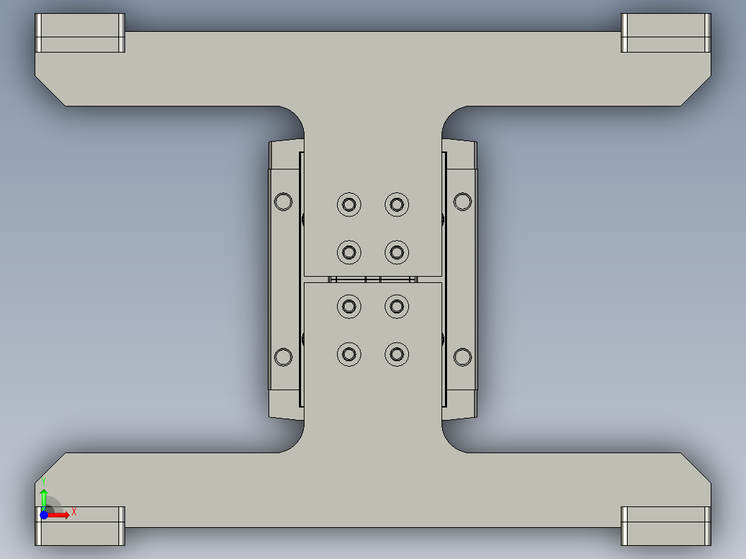 成品取手装配前视图