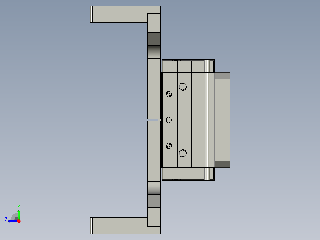 成品取手装配右视图