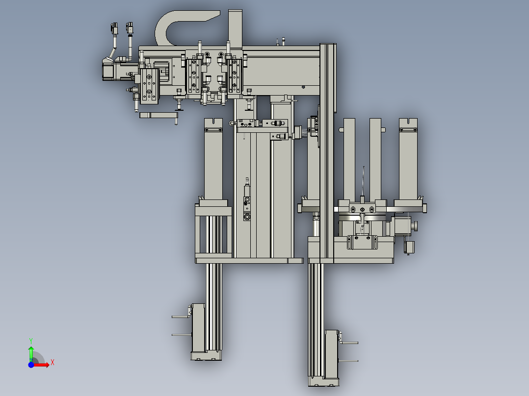 SAWH02-03300A0铝片上料机构(左)前视图