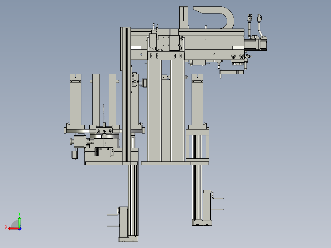 SAWH02-03300A0铝片上料机构(左)后视图